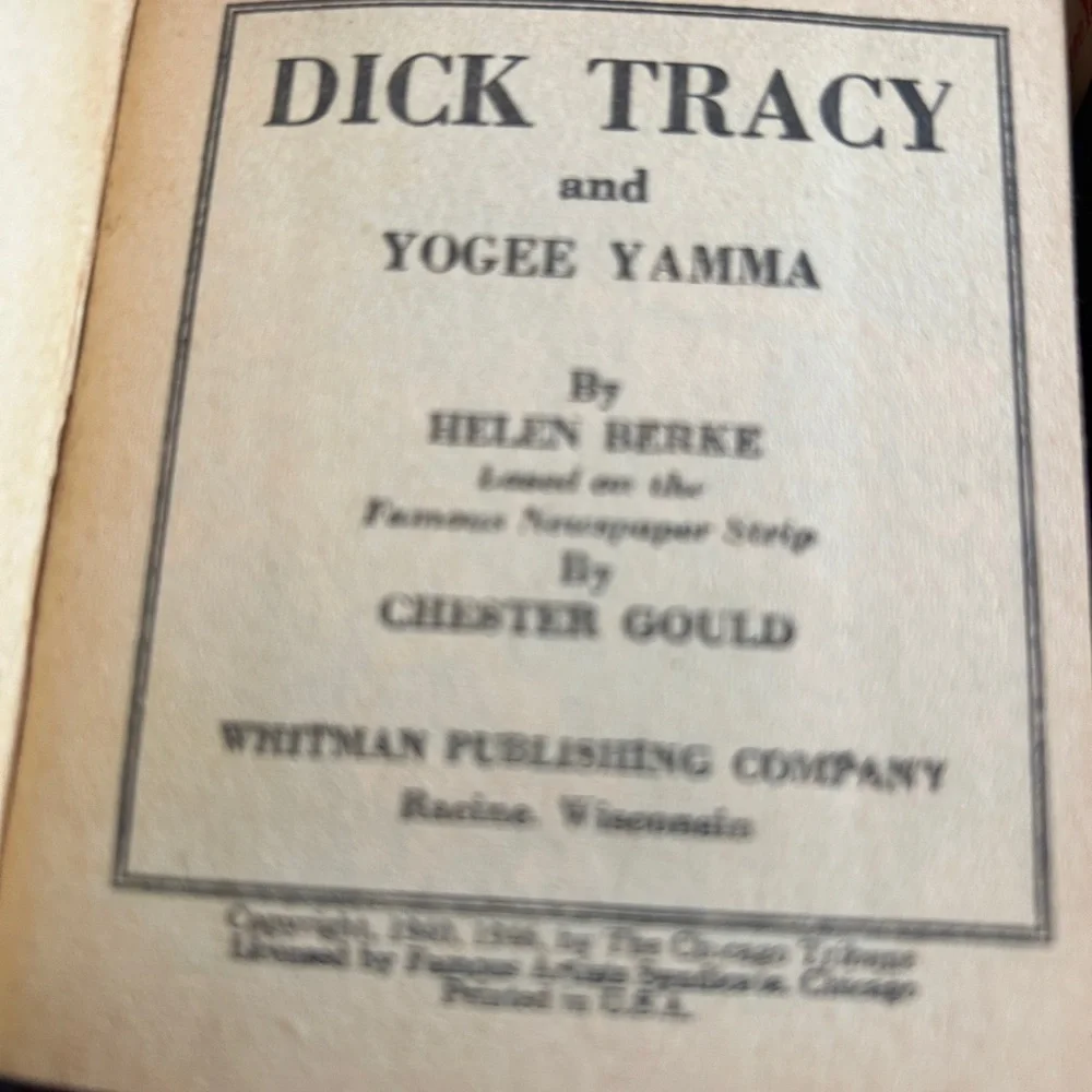 Dick Tracy Vintage Collection better little book circa 1940s lot of five - Picture 11 of 11